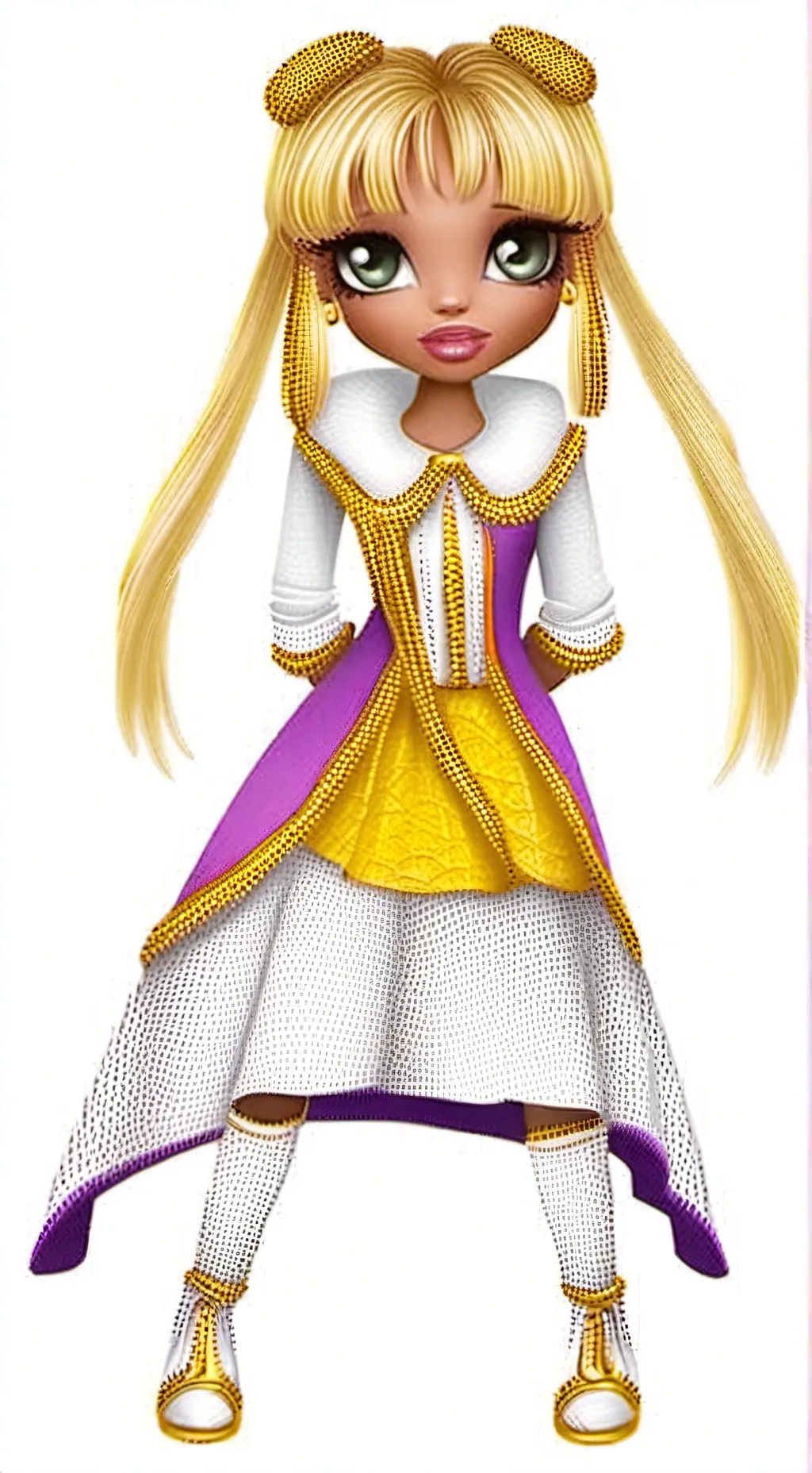 ai character: luna background