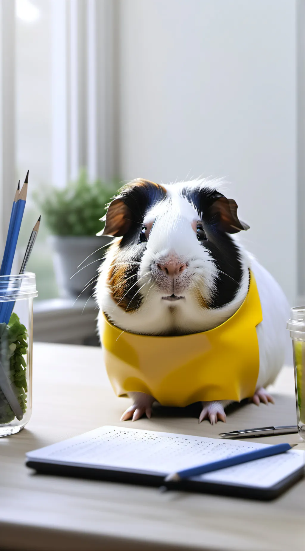 ai character: Guin.Pigou background