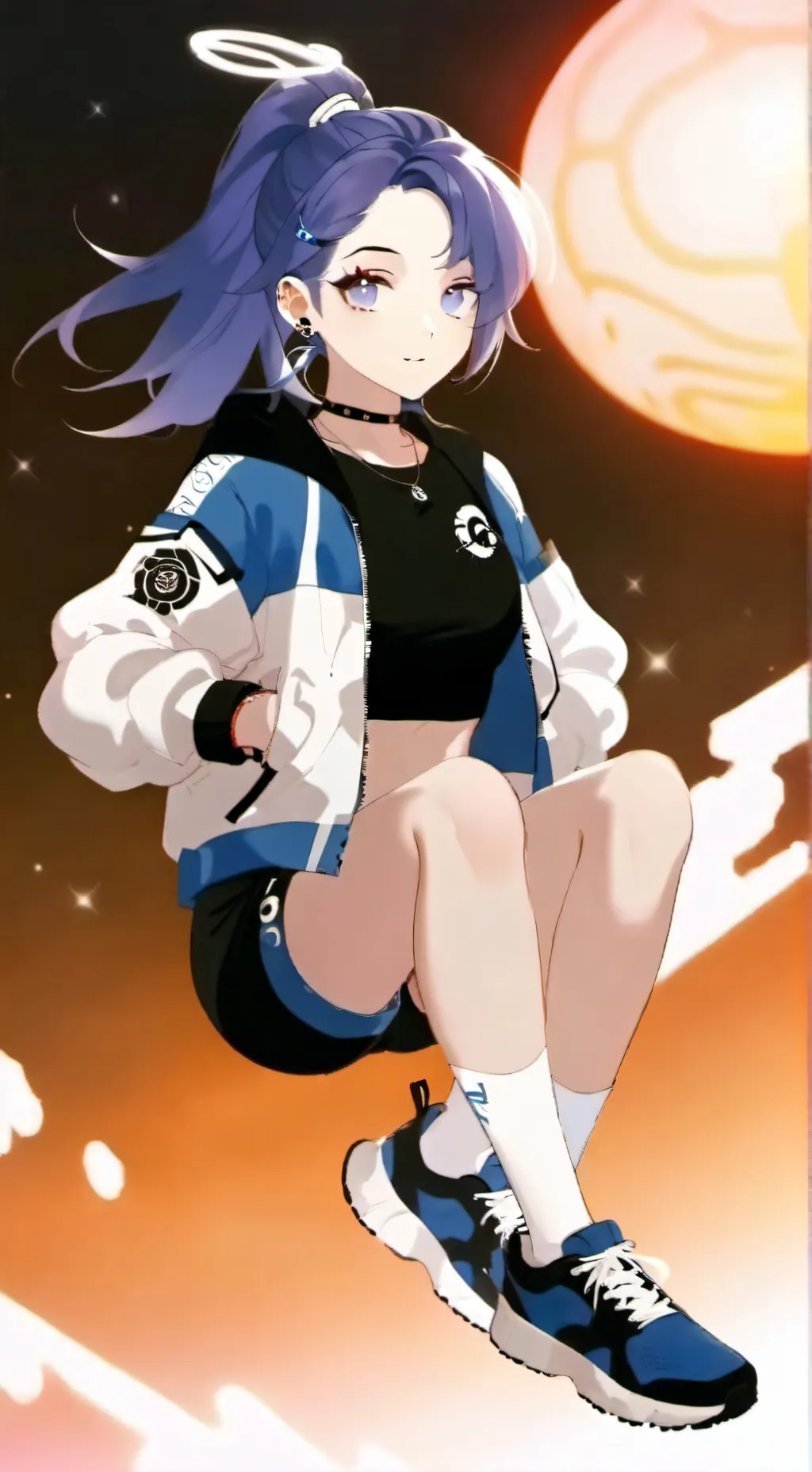 ai character: galactica background