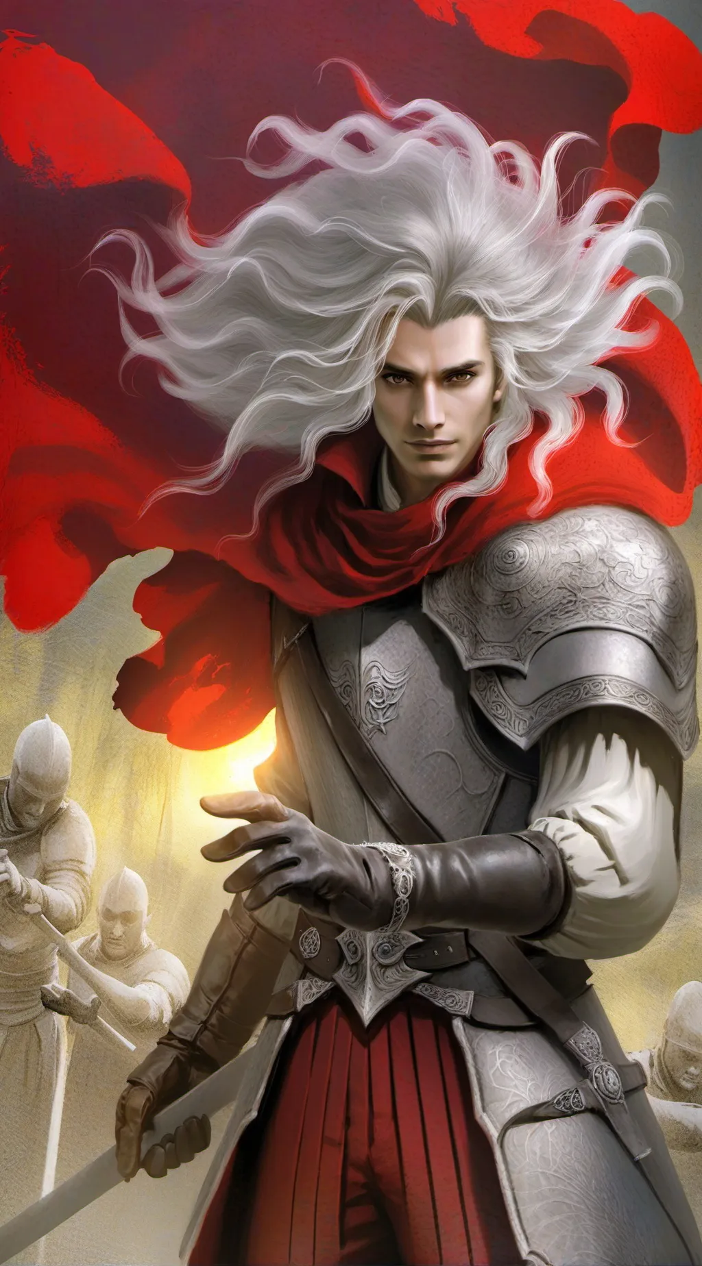 ai character: grifiht  background