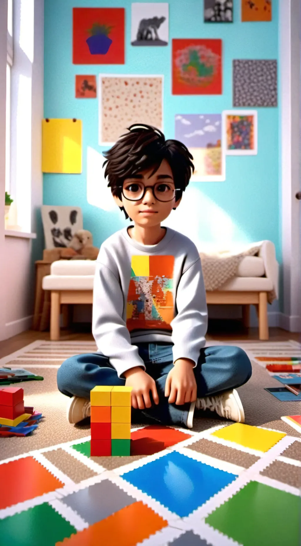 ai character: Néo background