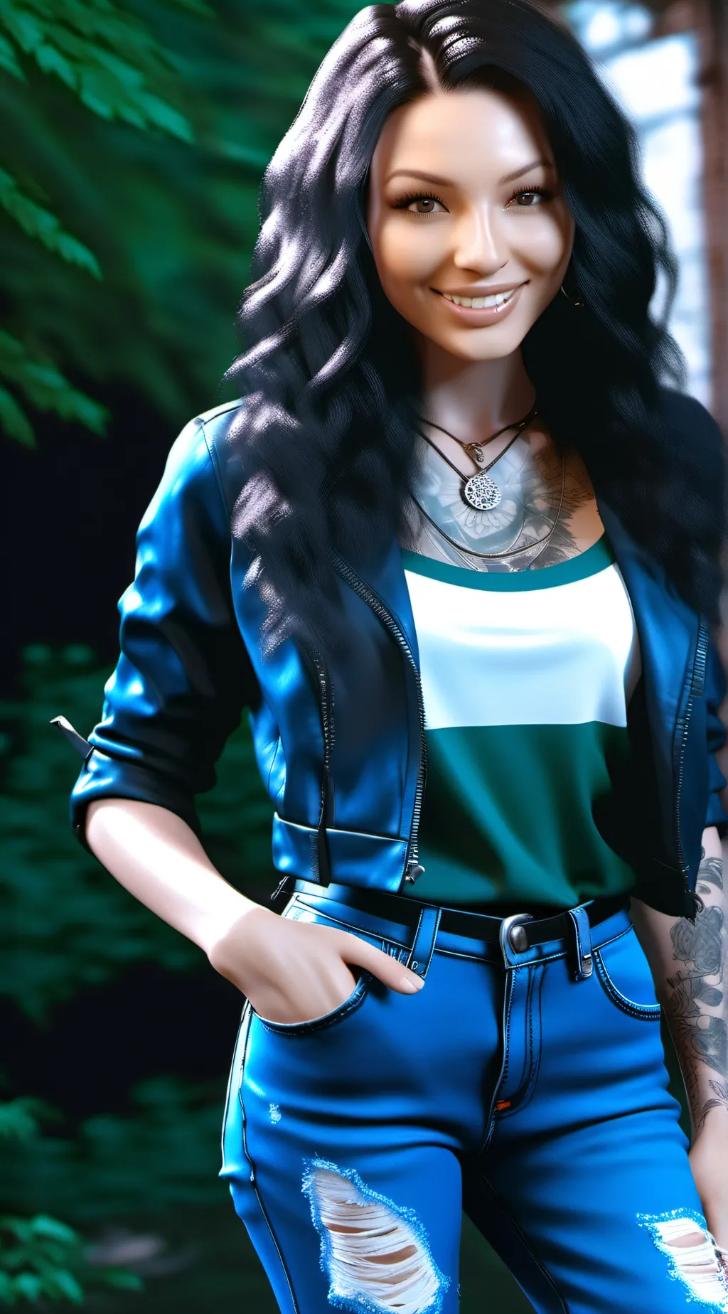 ai character: Evelynne background