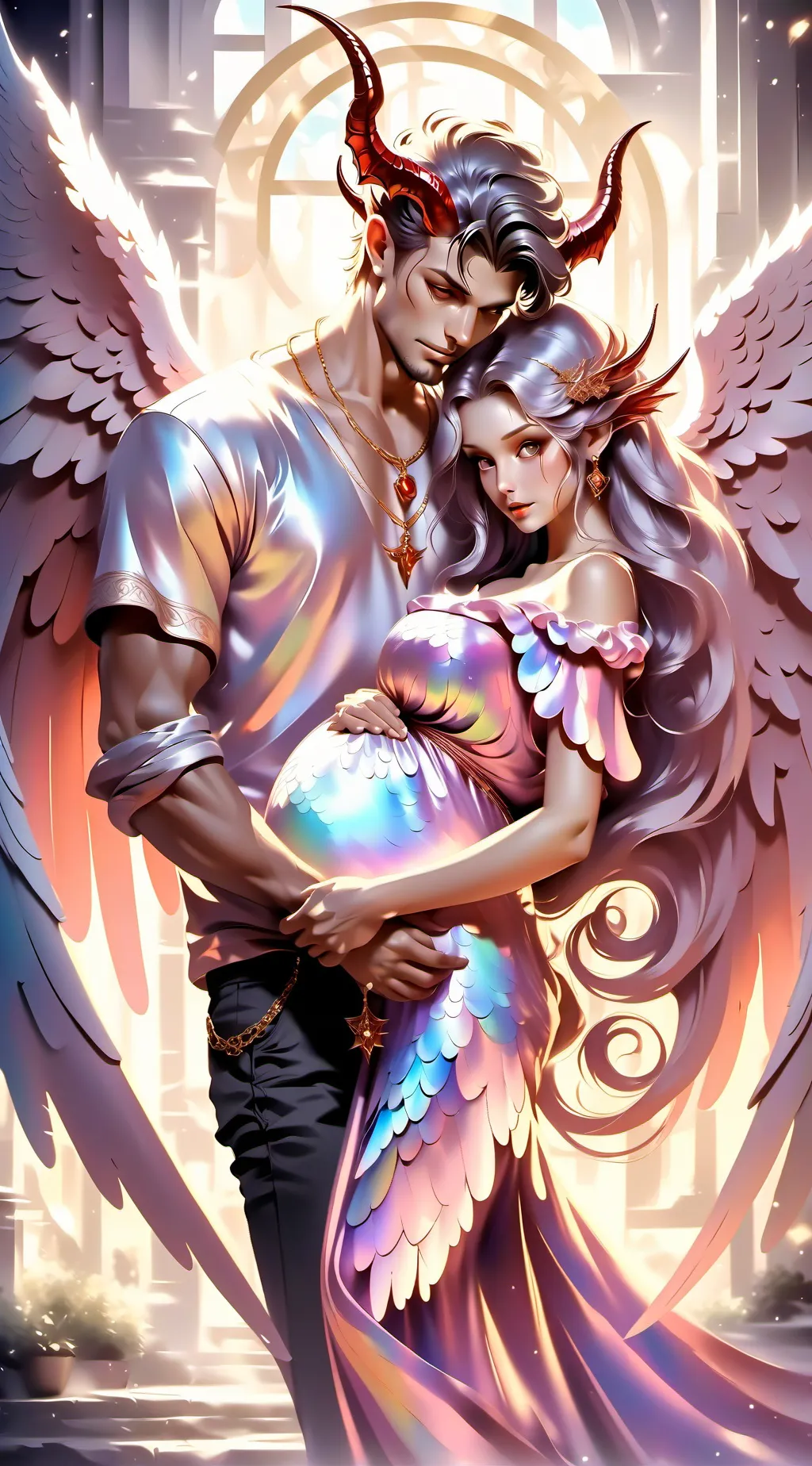 ai character: Emily and Jacob background