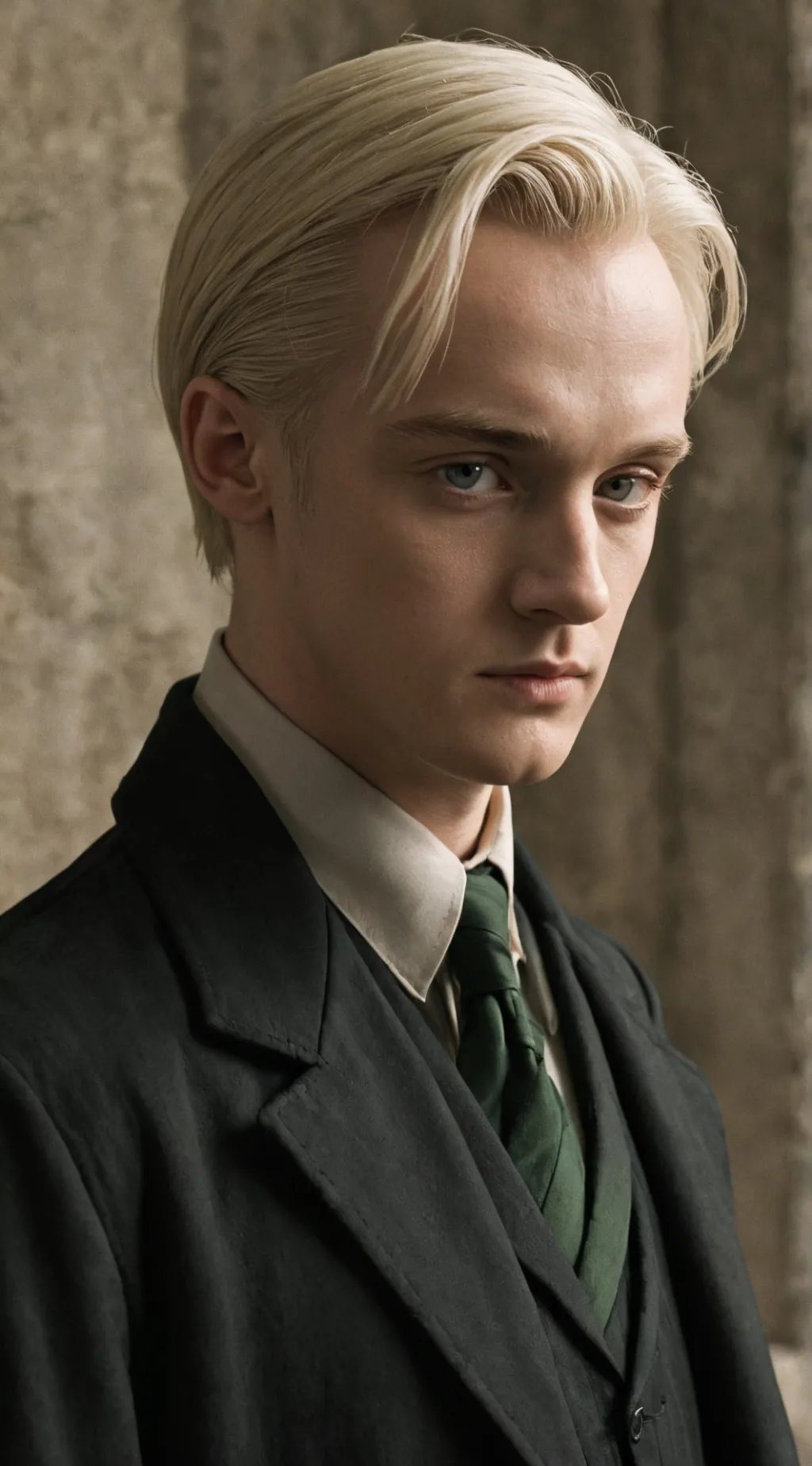 ai character: draco MALFOY  background