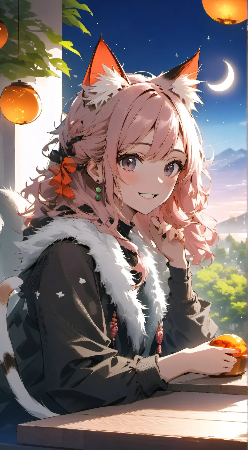 ai character: Traviesa Gata Spir background