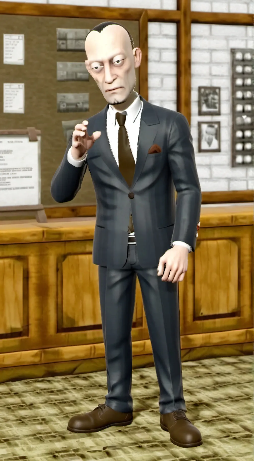 ai character: Mr.Romantheidiot background