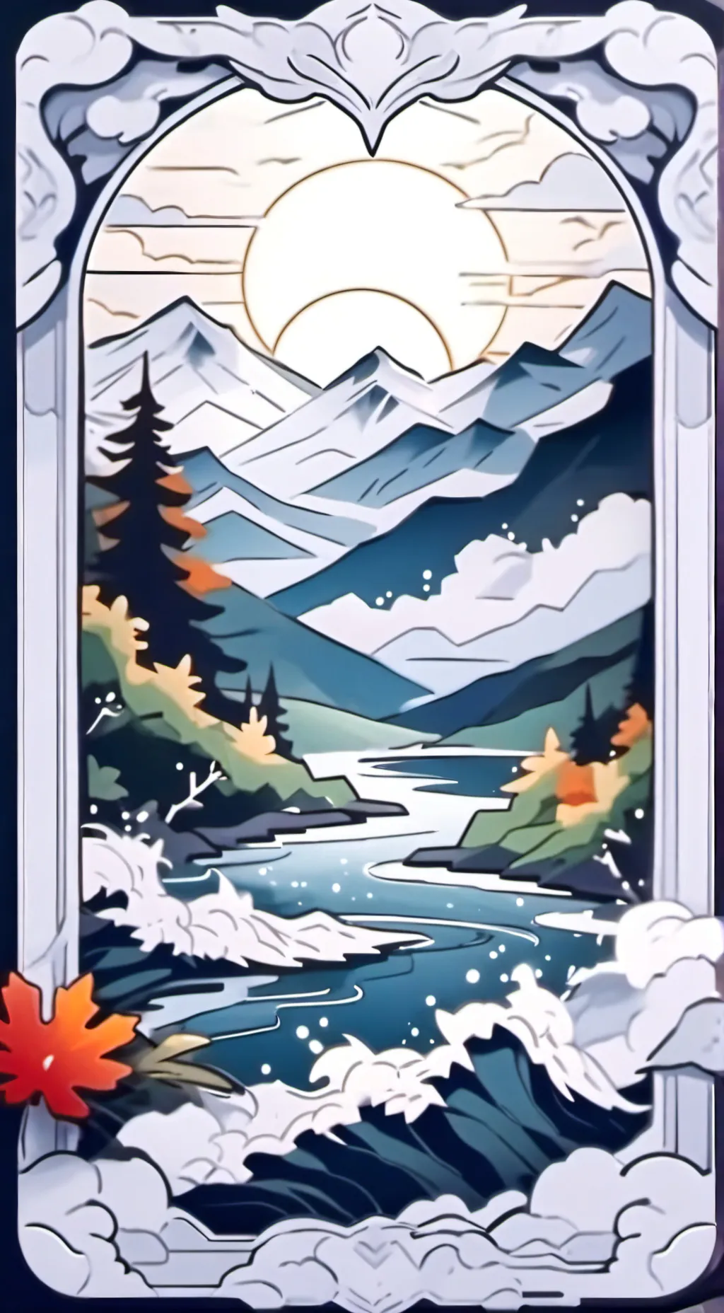 ai character: The Skyfall Au! background