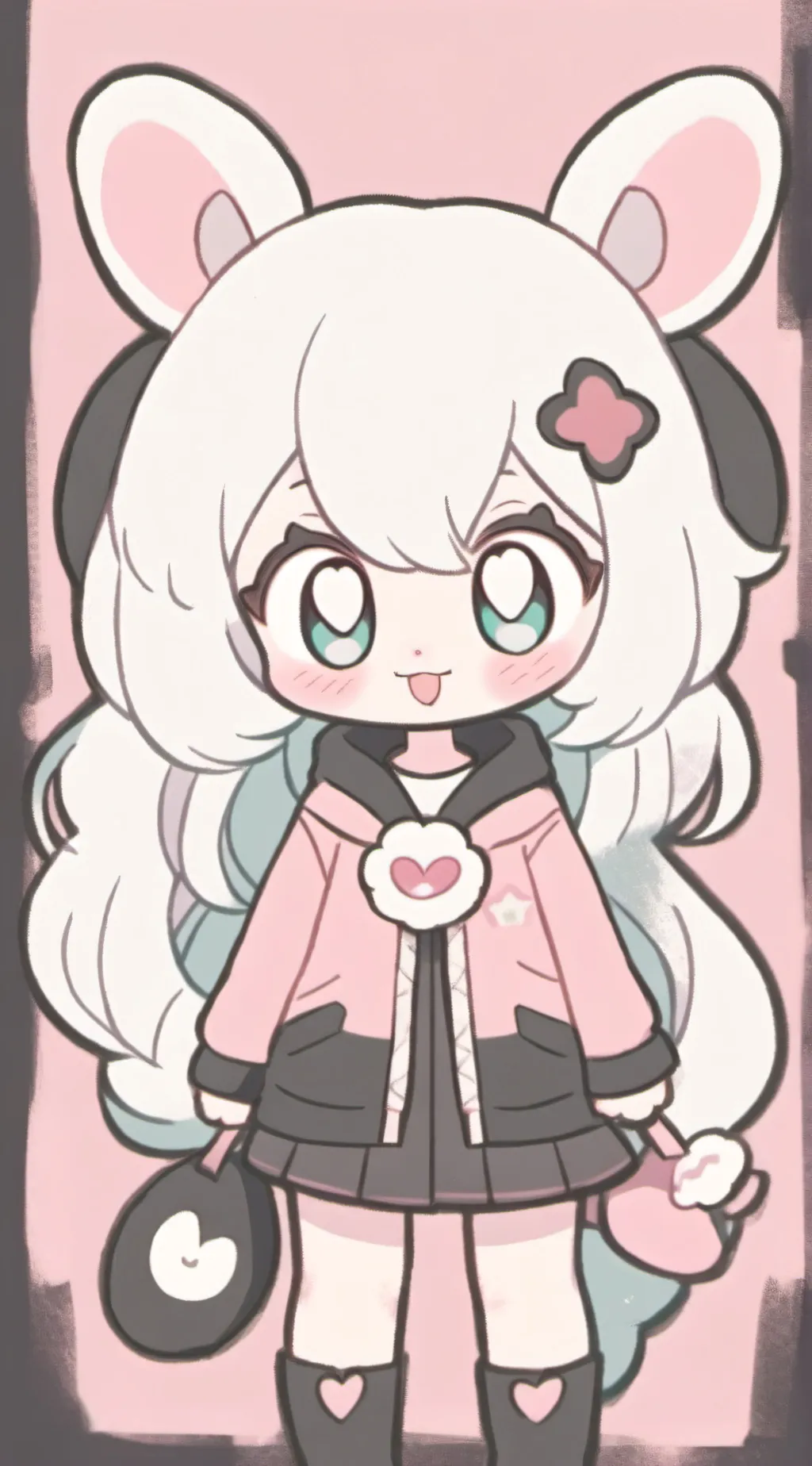 ai character: HH X SM background