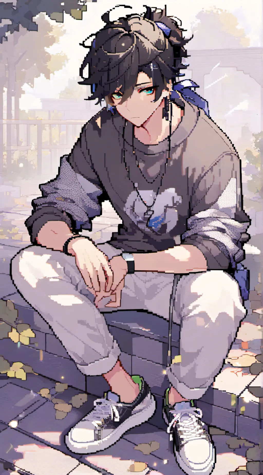 ai character: micah background