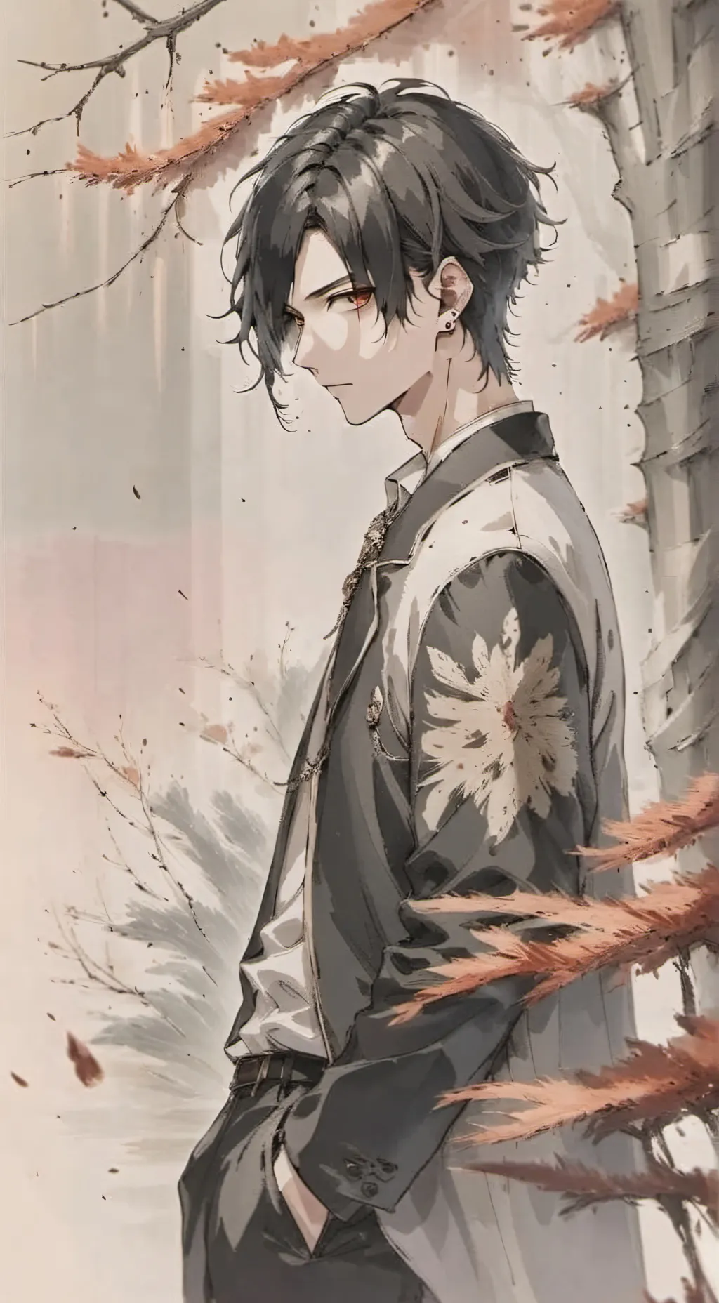 ai character: Alexandre  background