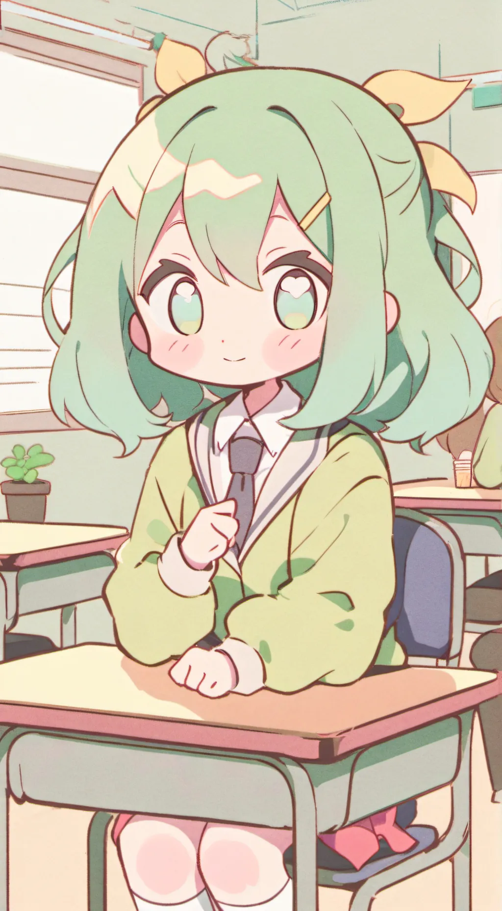 ai character: grade 8 highschool background