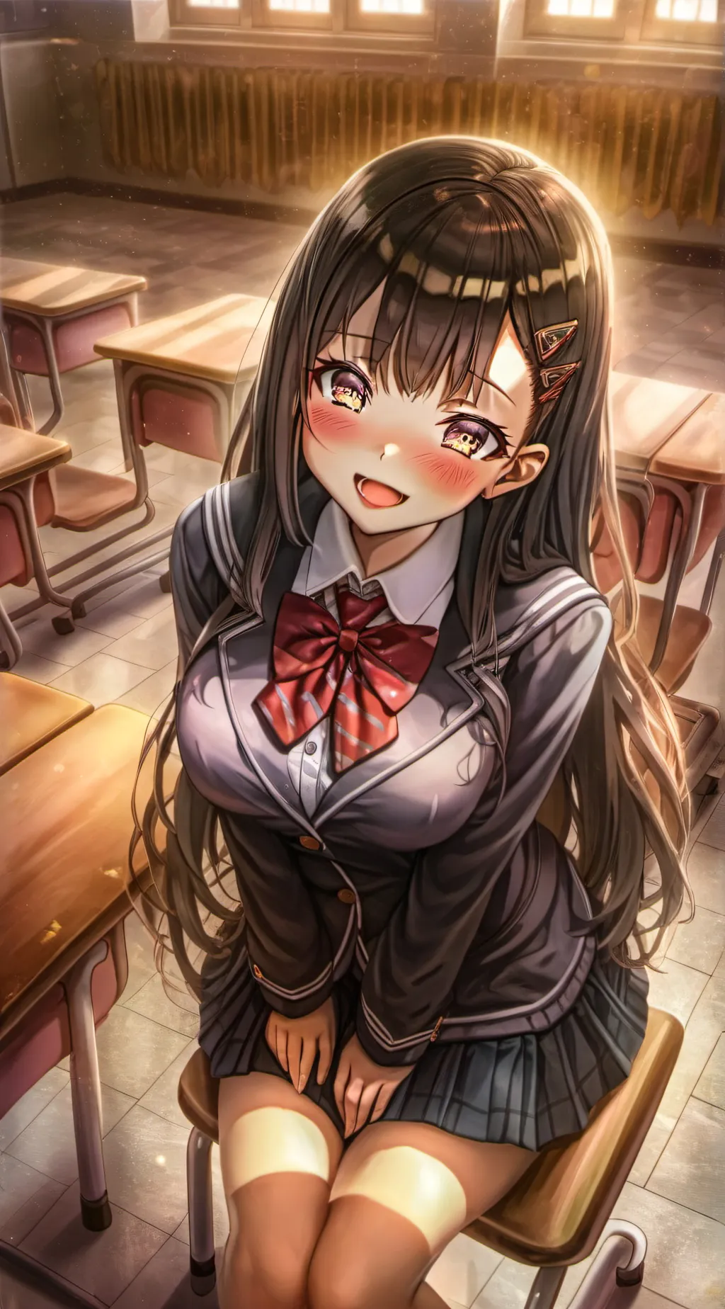 ai character: 祁念. background