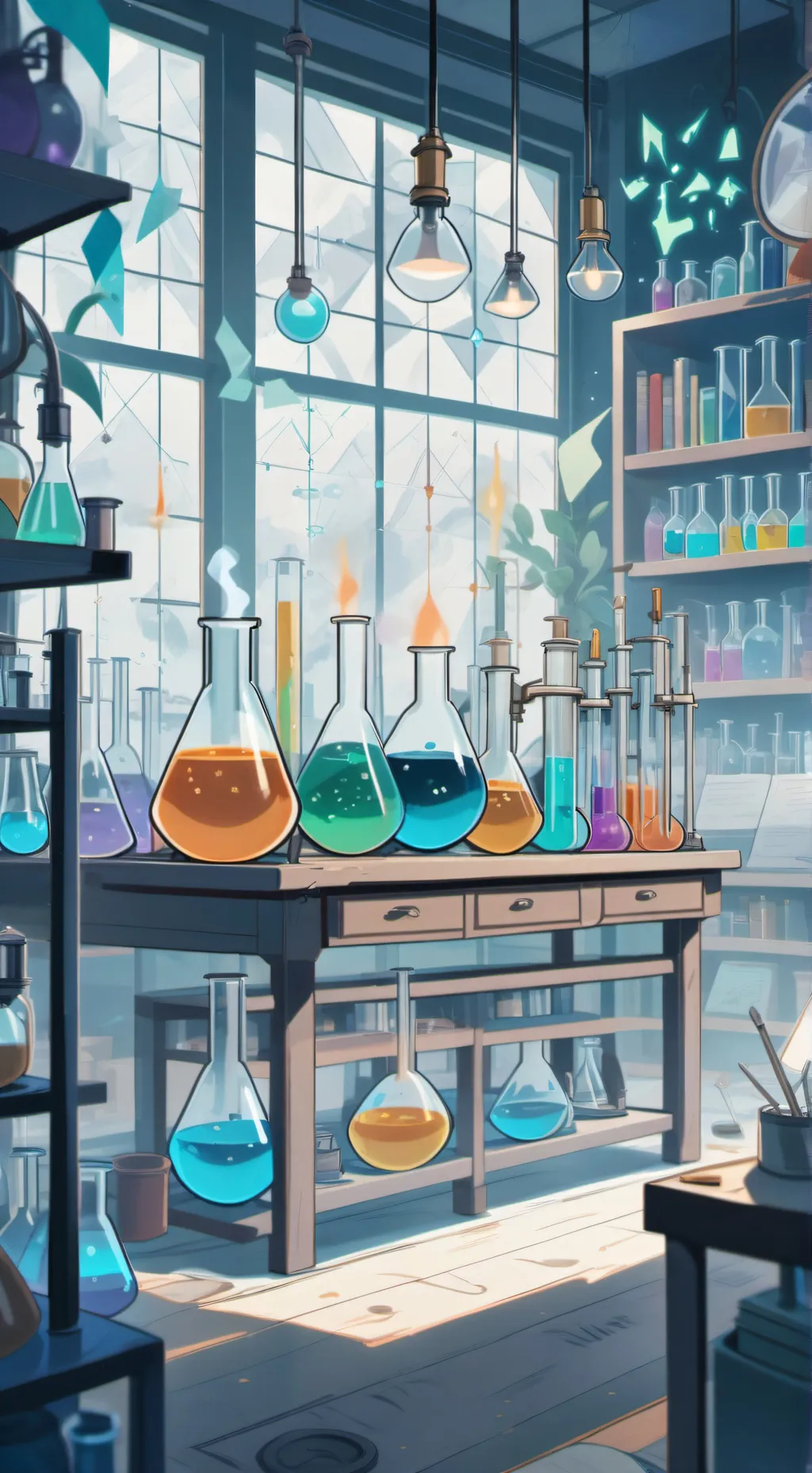 ai character: Lab  background