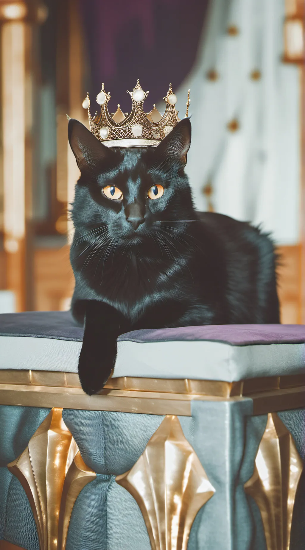 ai character: King Theodore background