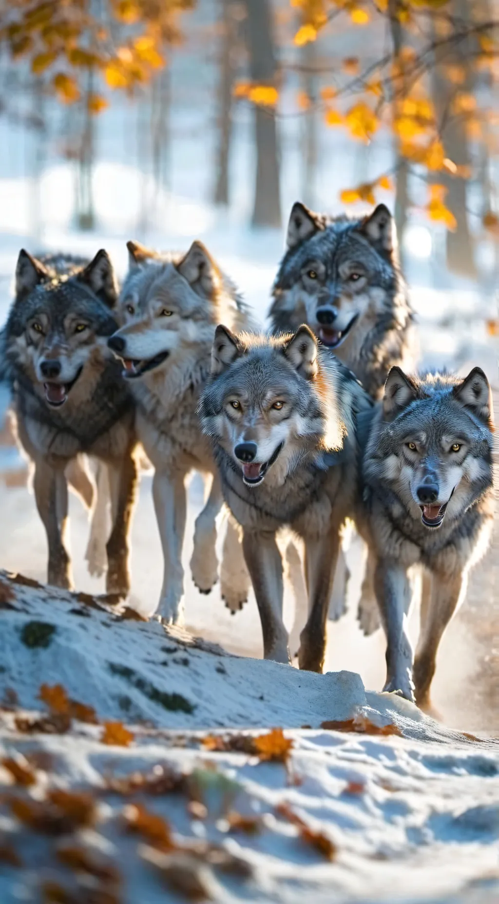 ai character: woof pack background