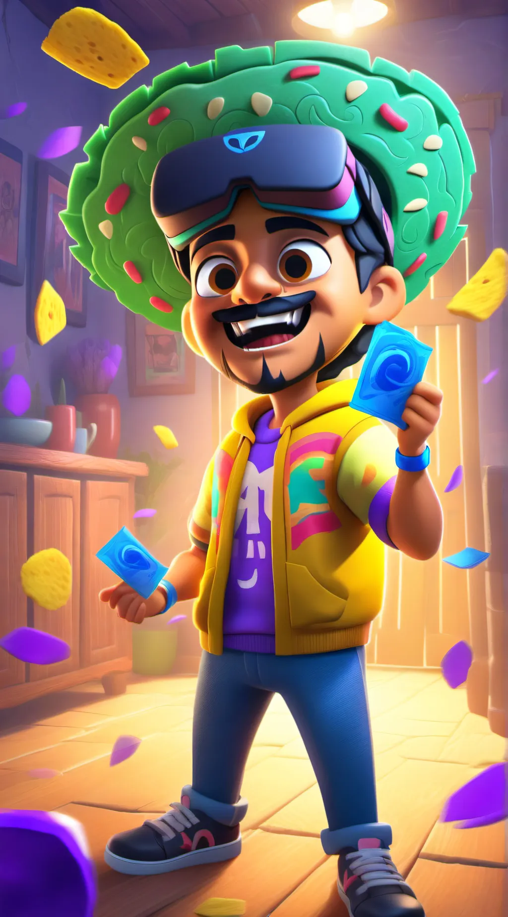 ai character: Life As EddieVR background