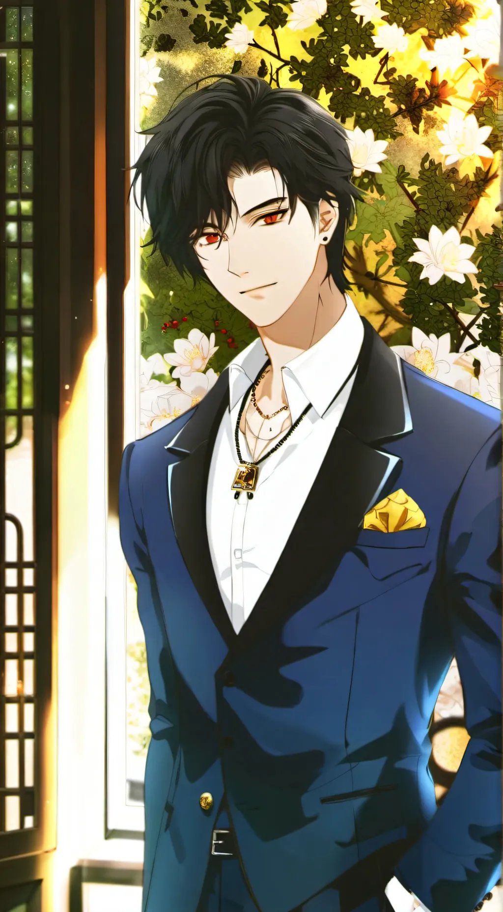 ai character: James/ur bf background