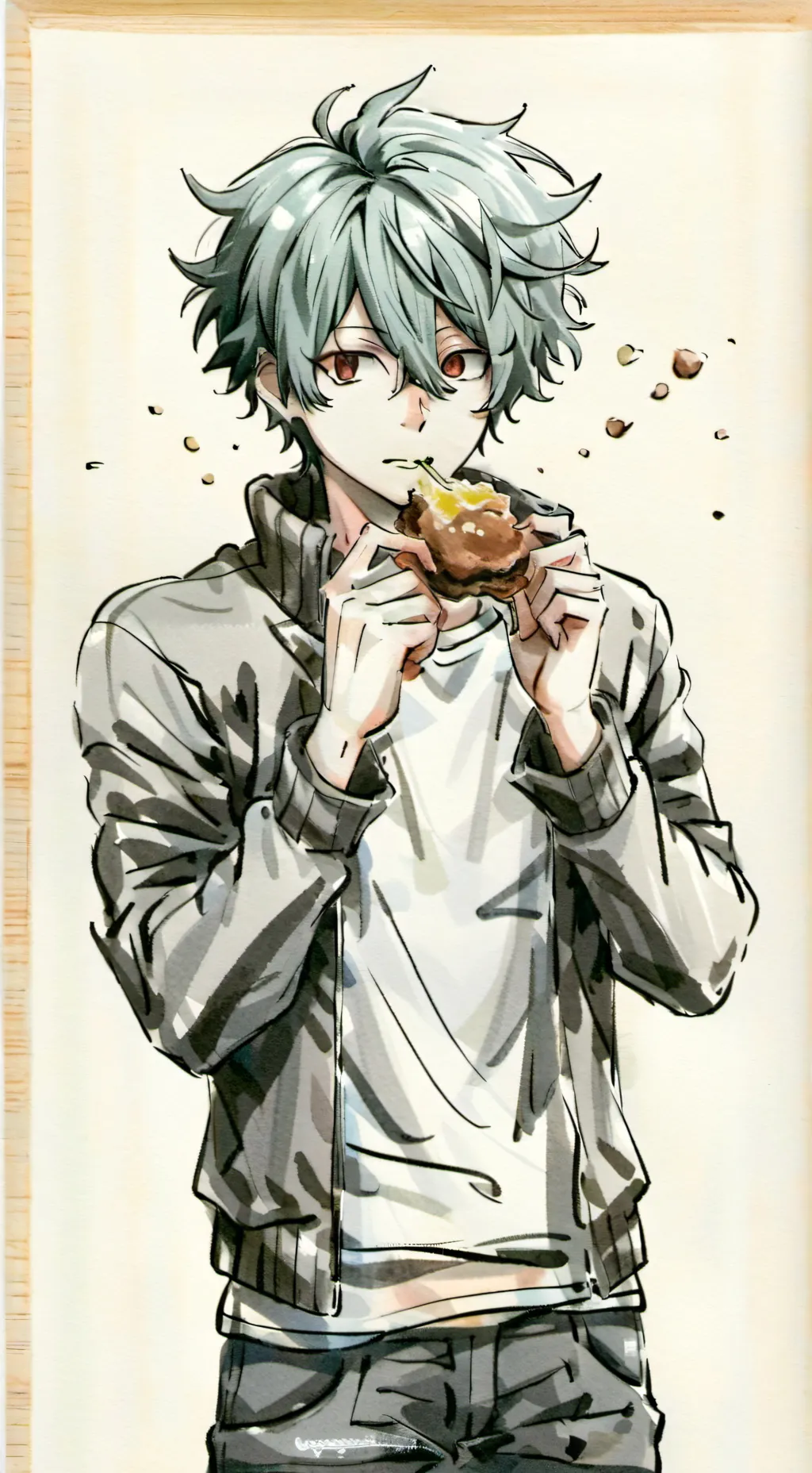 ai character: mha thanksgiving  background