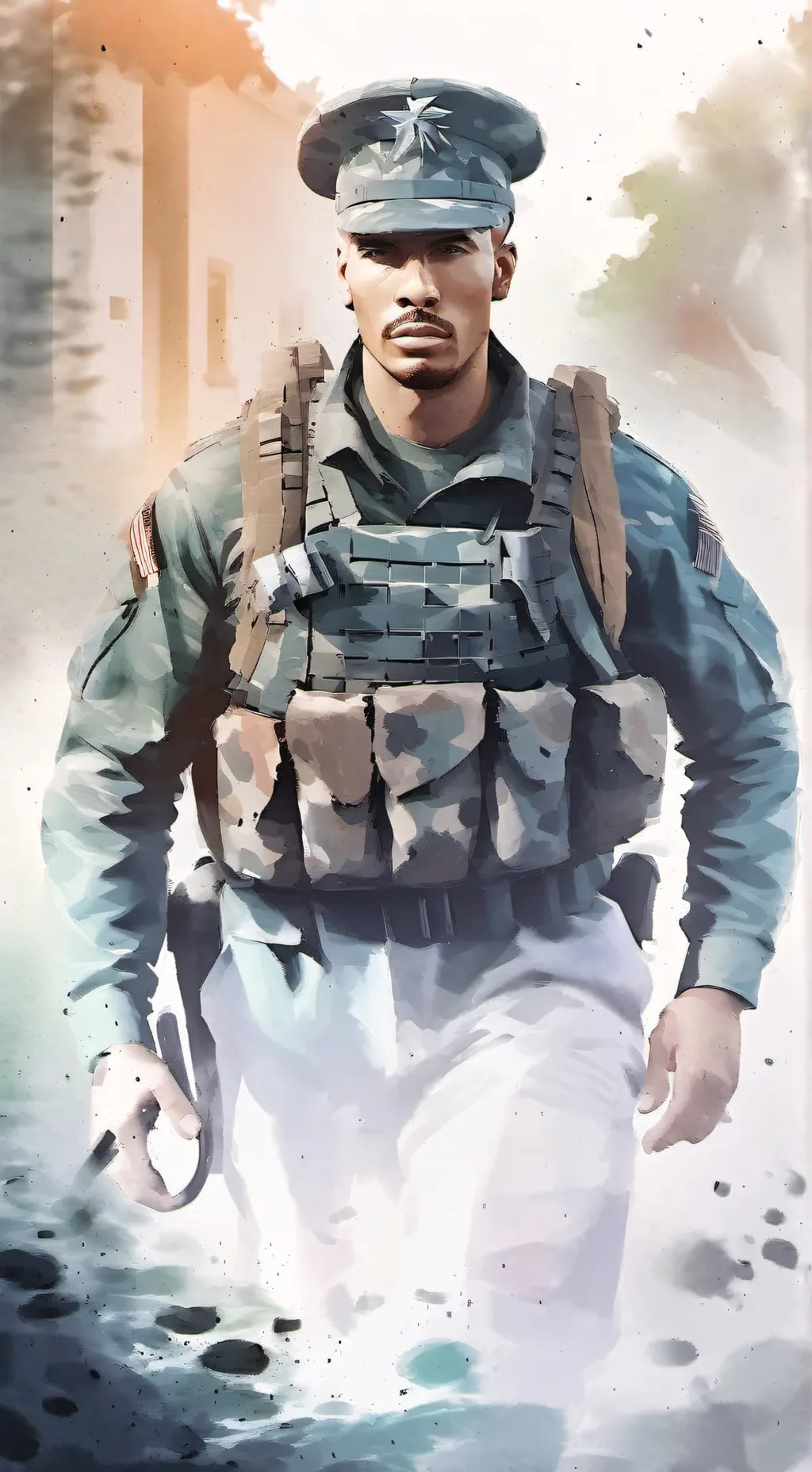 ai character: US Military background