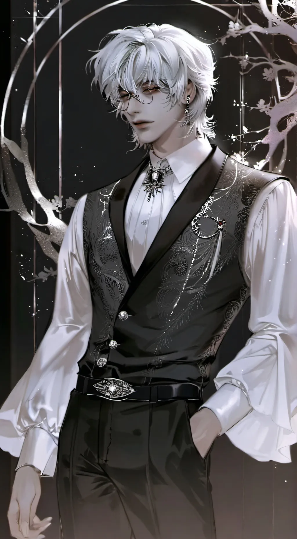 ai character: Arthur  background