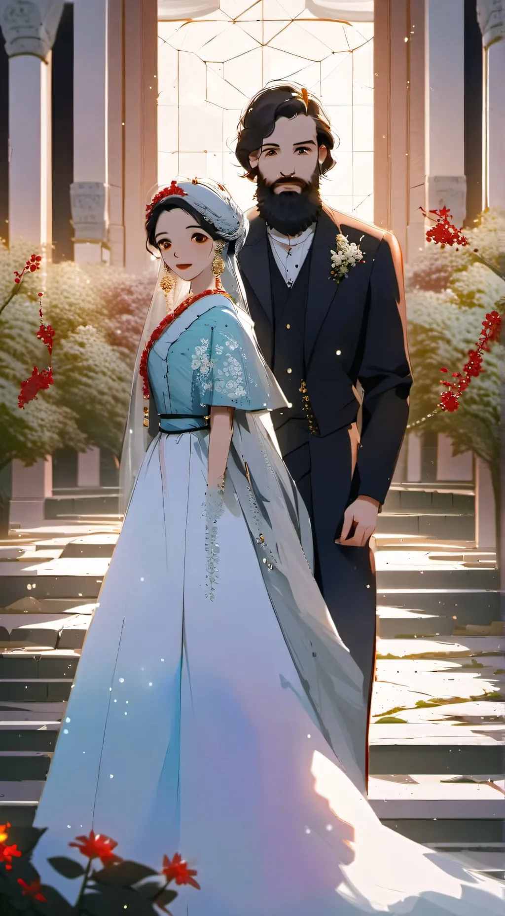 ai character: bobby bear hug background