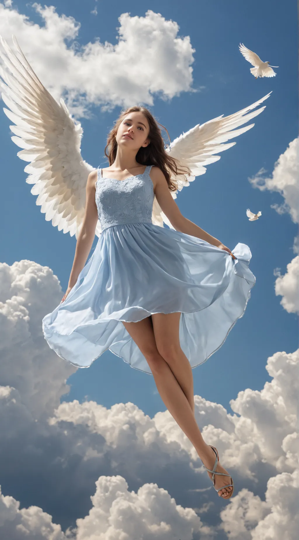 ai character: Ángela  background