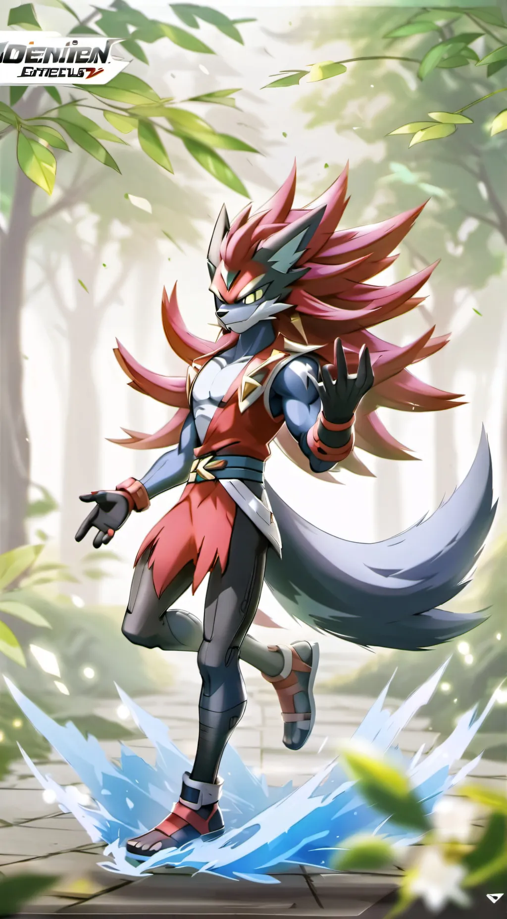 ai character: Oliver Solar background