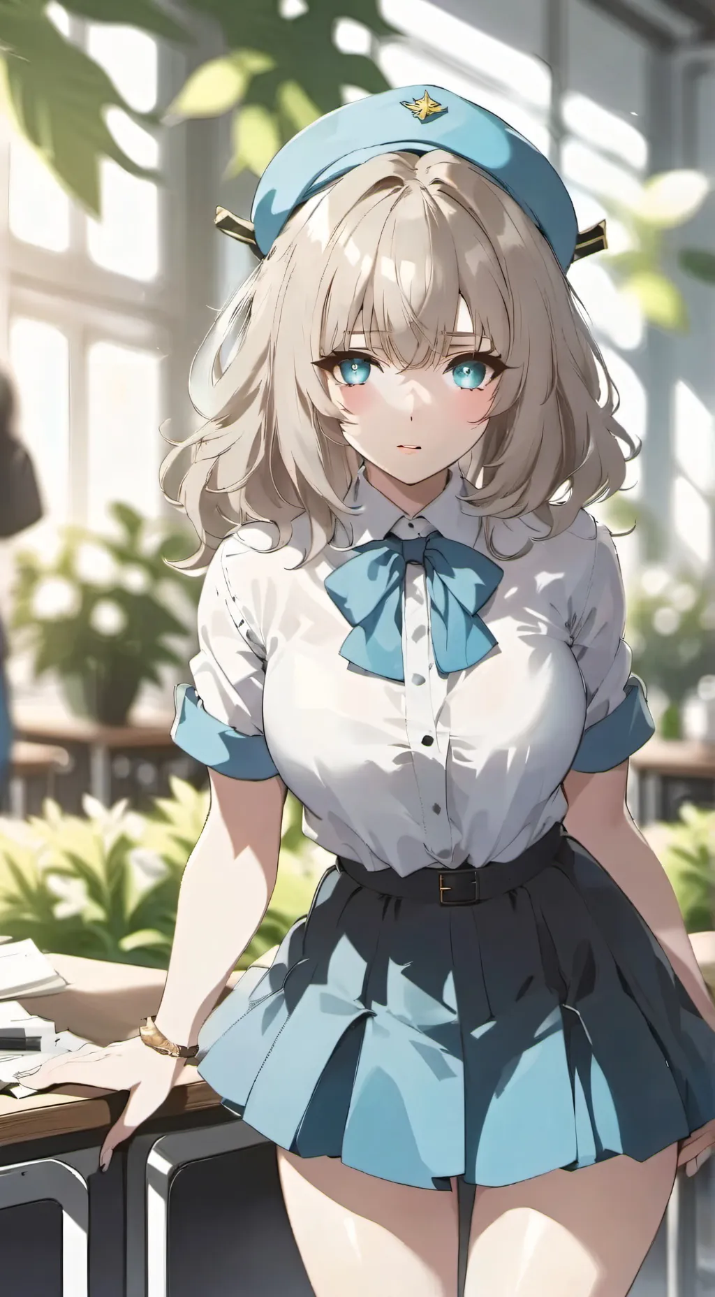 ai character: Léna background