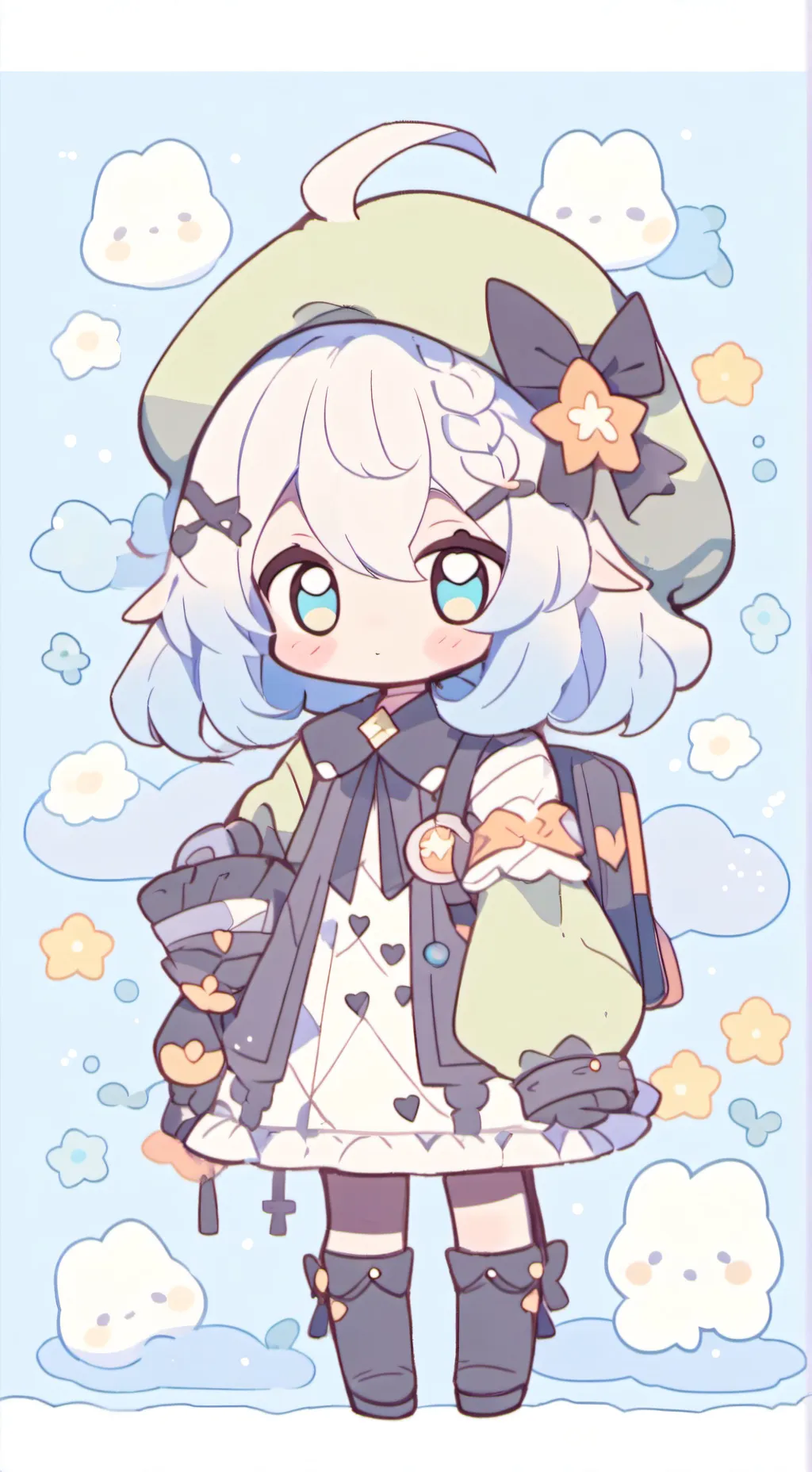 ai character: isa chata background