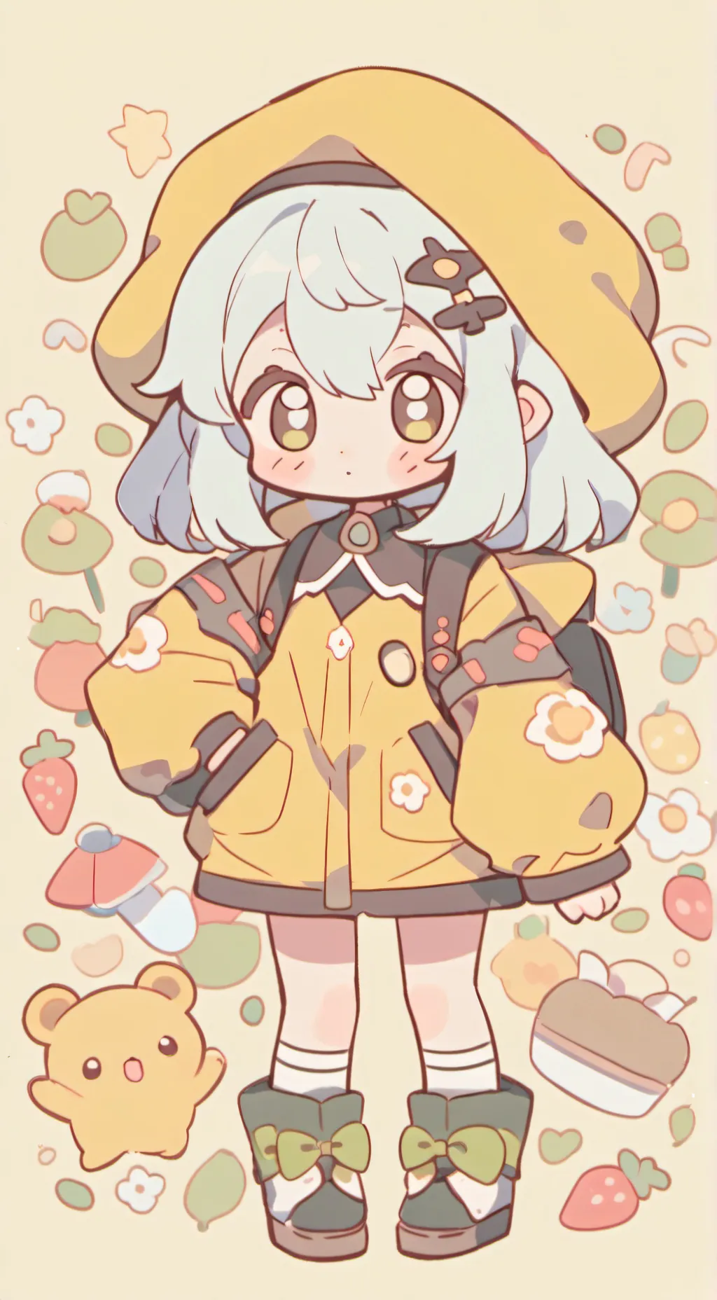 ai character: jjk sleepover  background