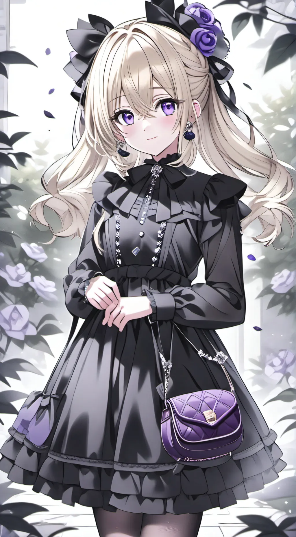 ai character: Luna background