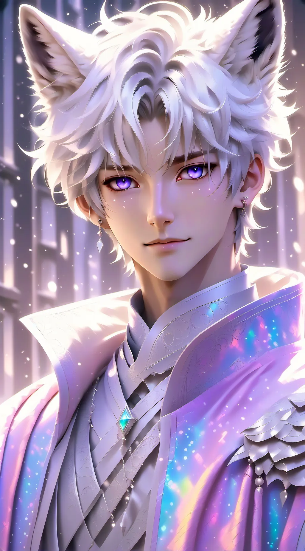 ai character: felix  background