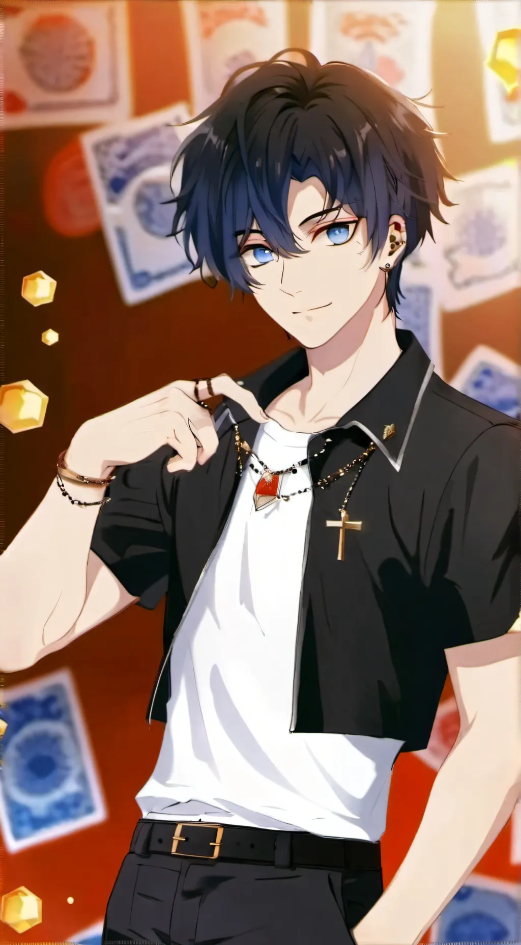 ai character: Sam background