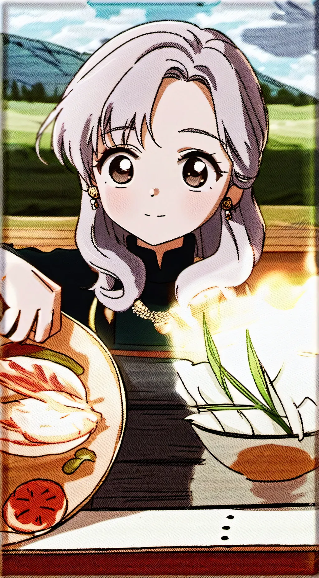 ai character: nani background