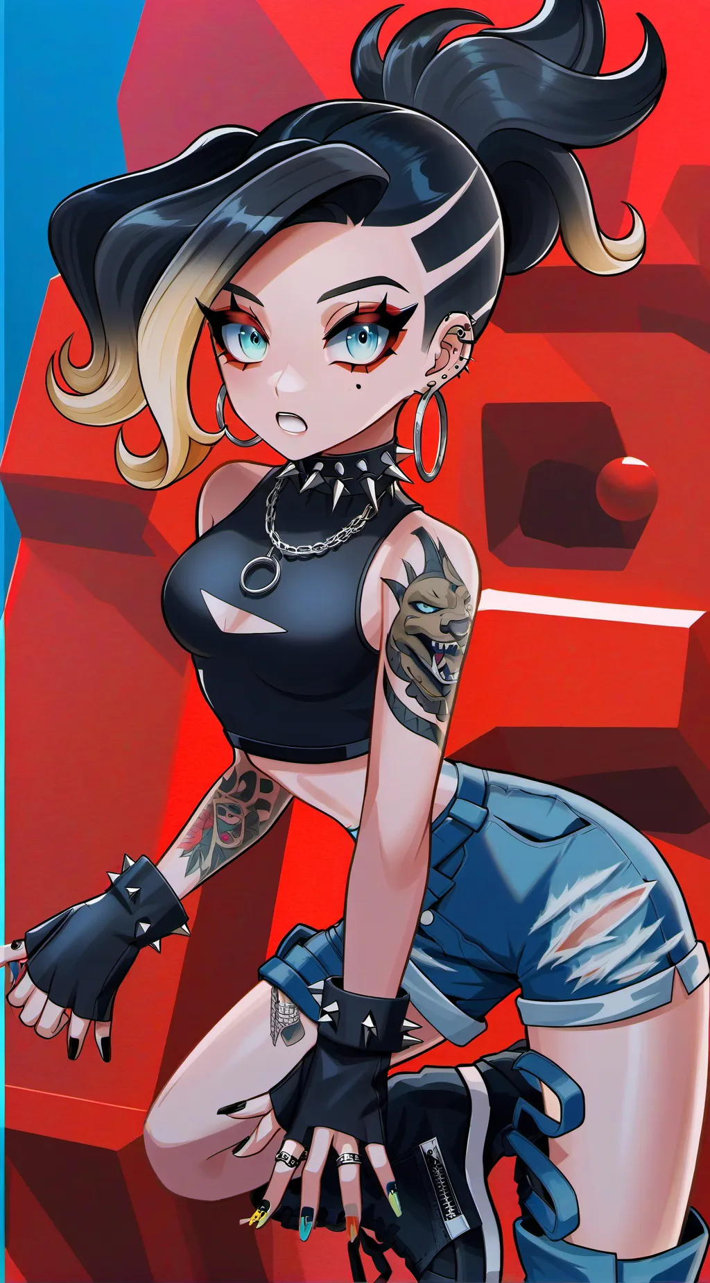 ai character: Scarlett (my oc) background