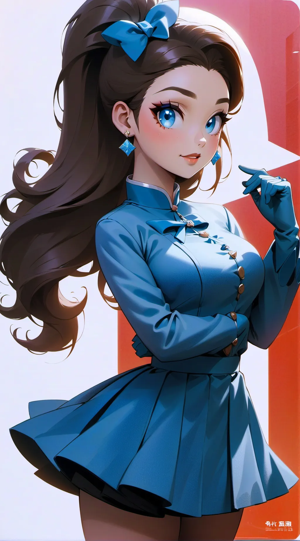 ai character: professora background