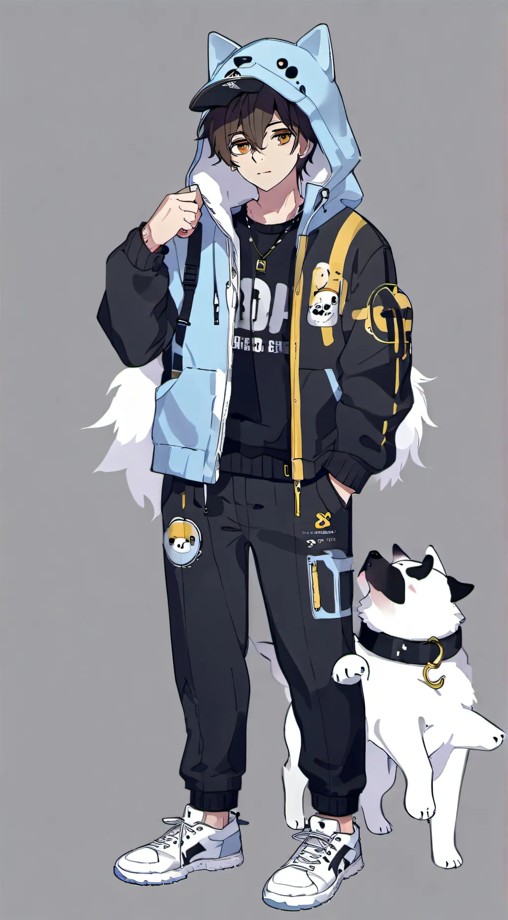 ai character: Omz background