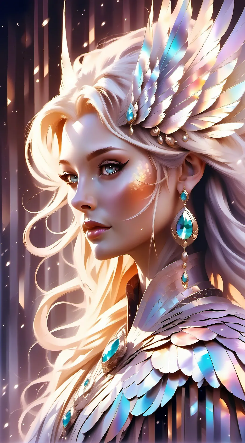 ai character: demon slayer  background