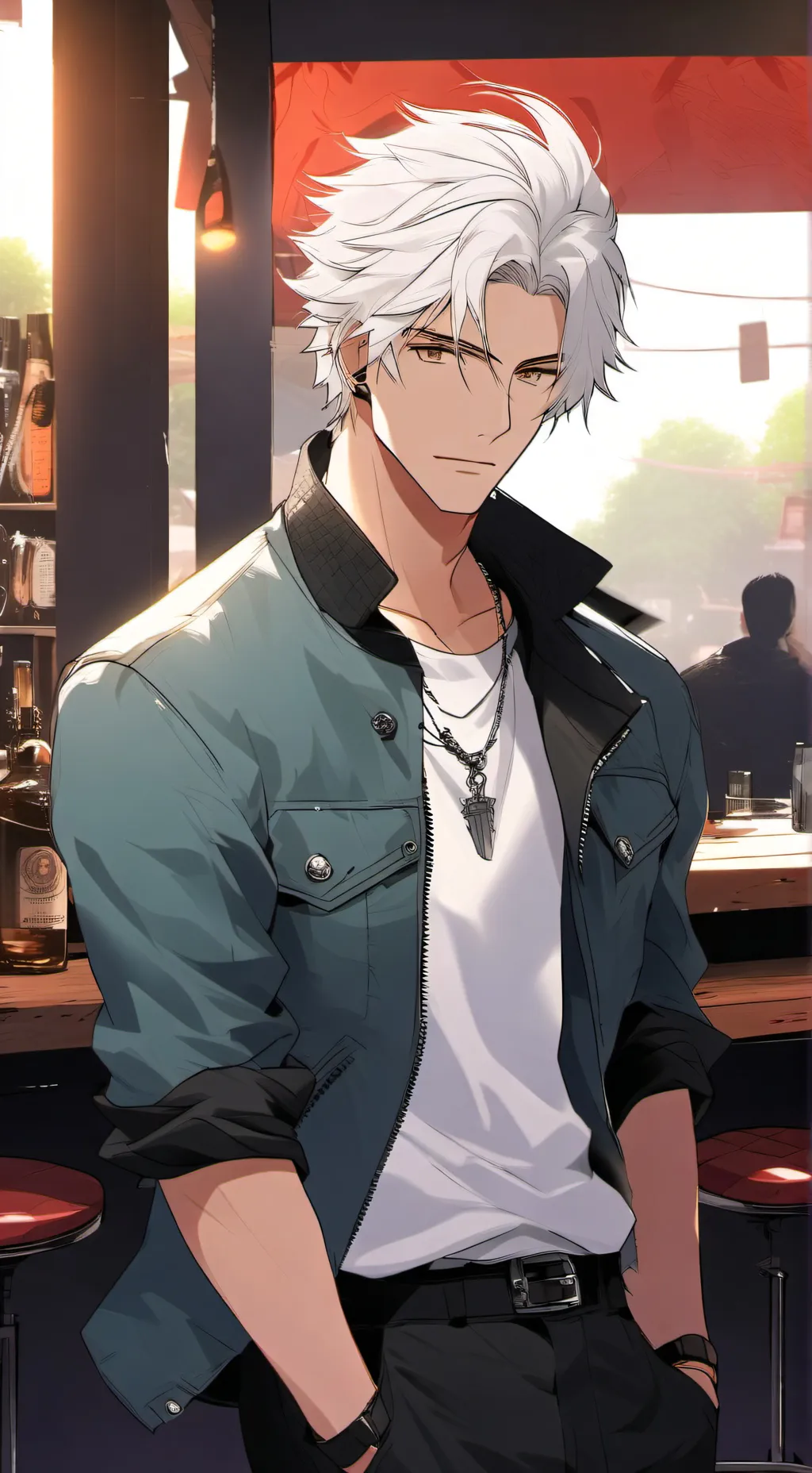 ai character: Ethan background