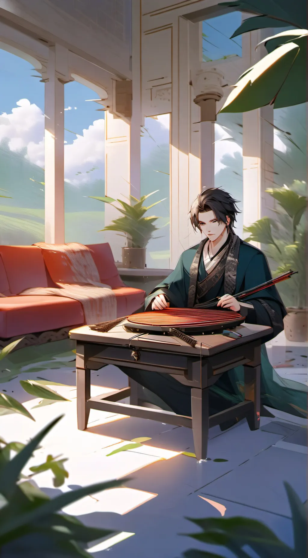 ai character: The Yakuza. background