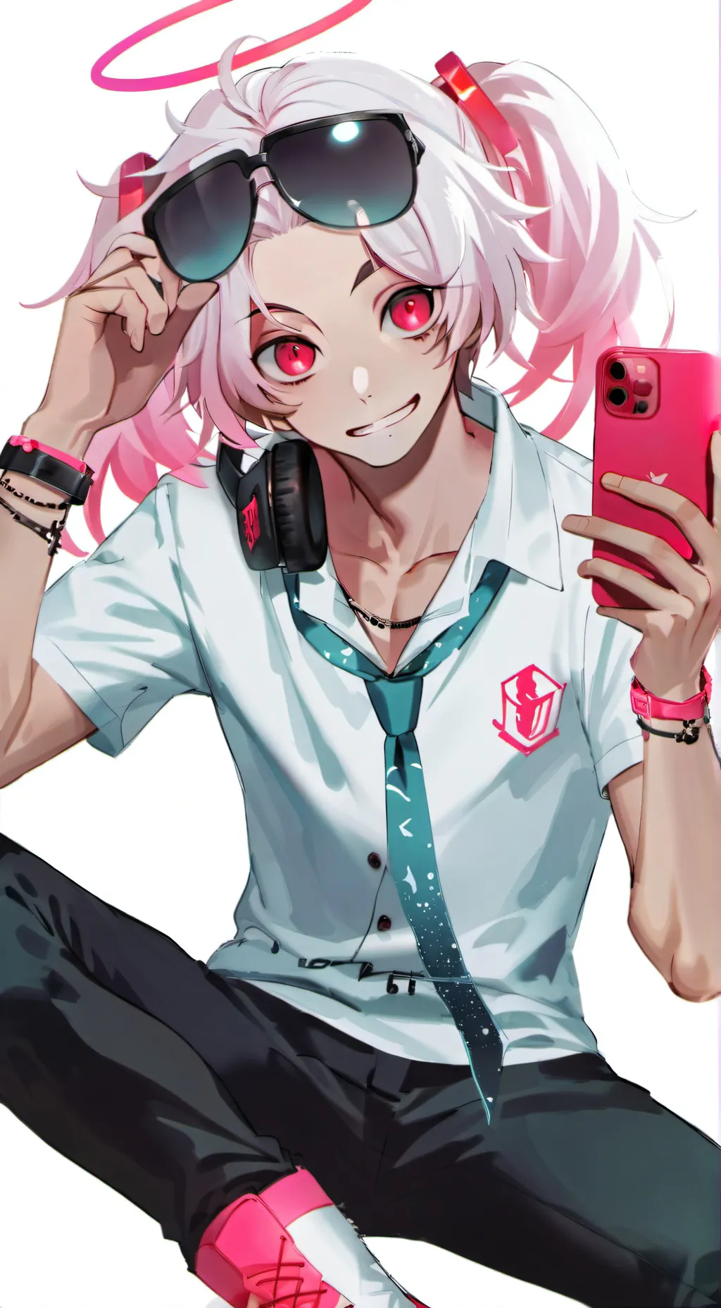 ai character: drunk angel dusk! background