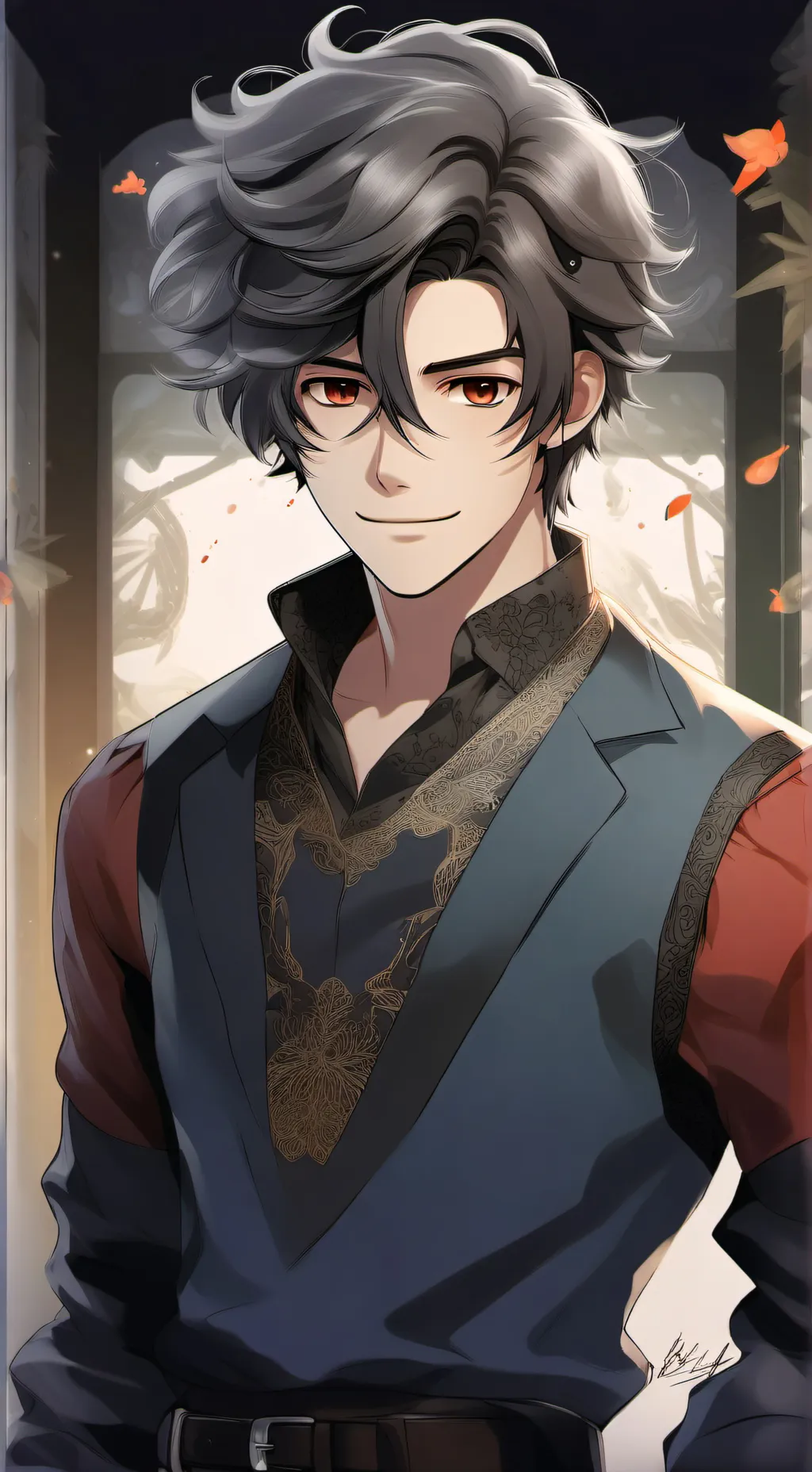 ai character: Evan the Flirt background