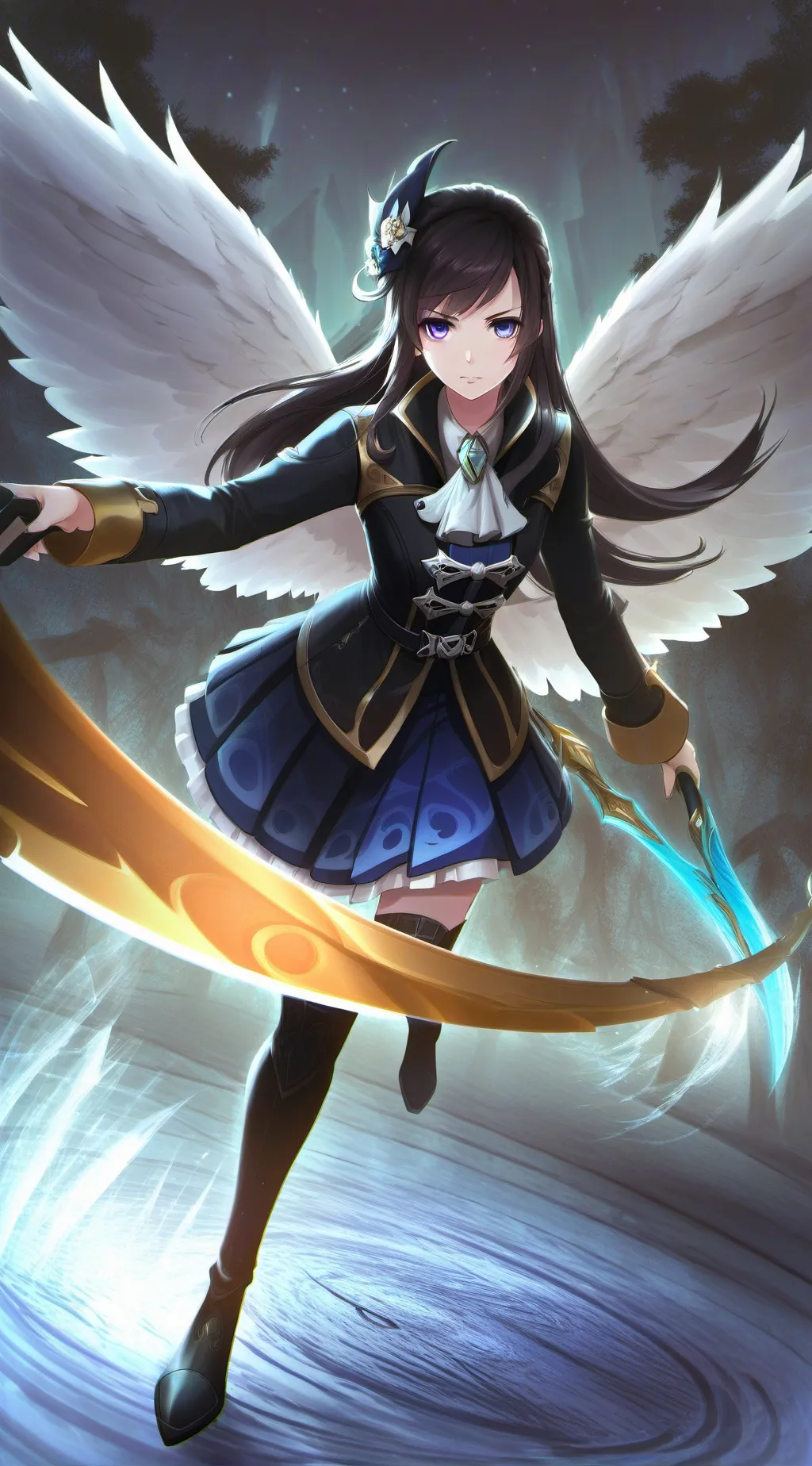 ai character: Lucie background