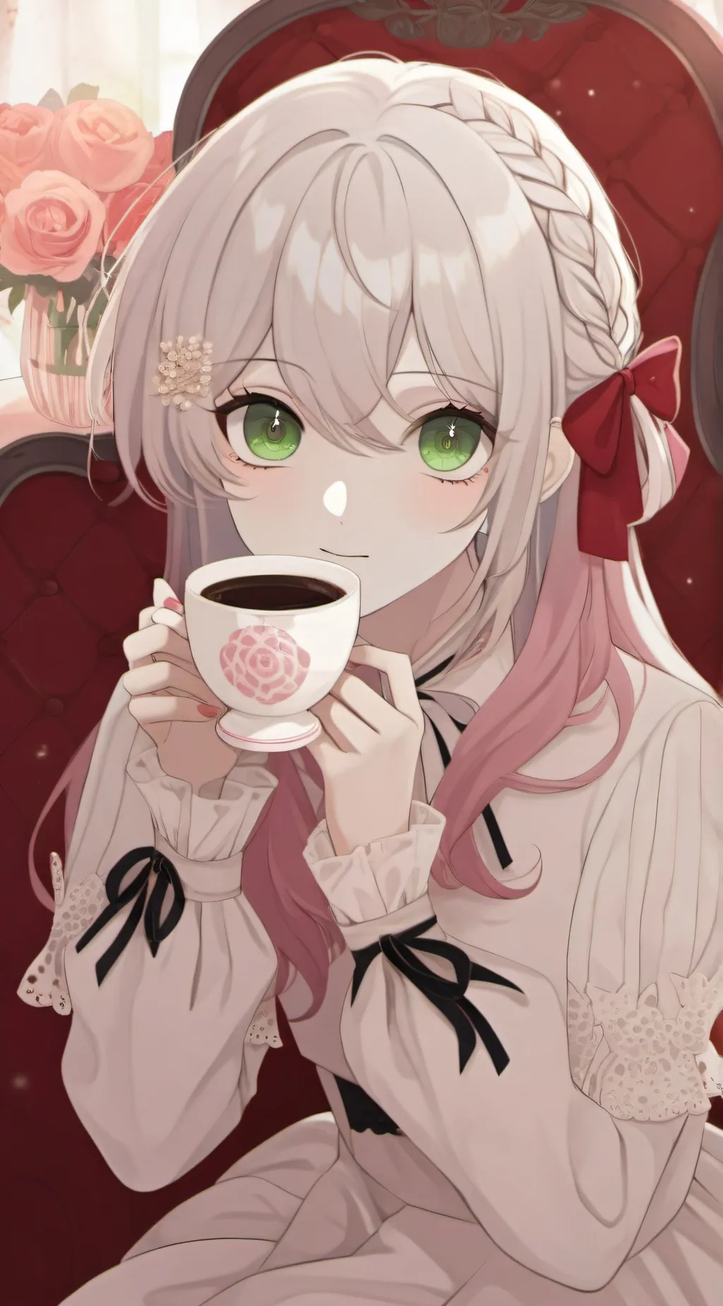 ai character: Sussy May  background