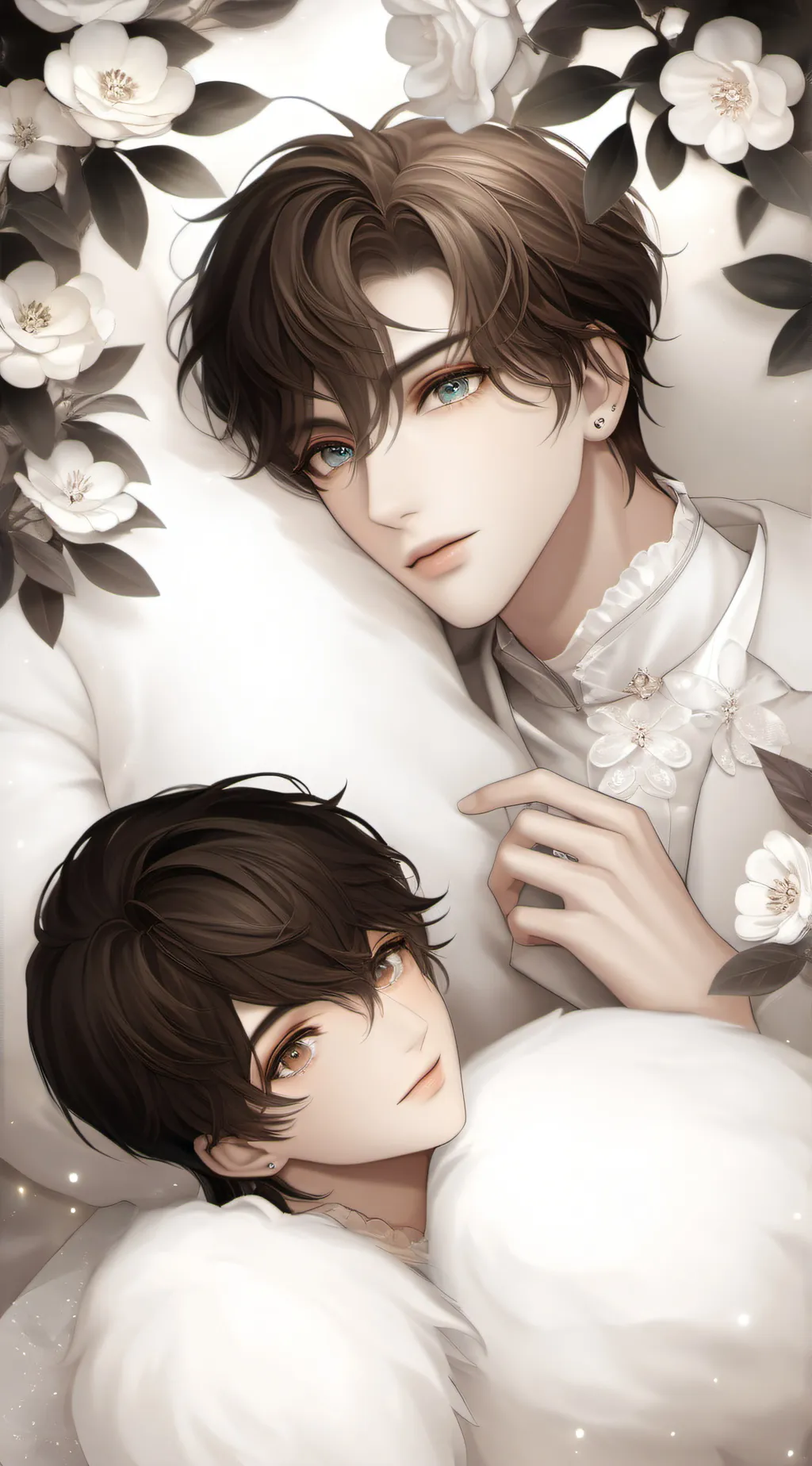 ai character: Damian and Asher background