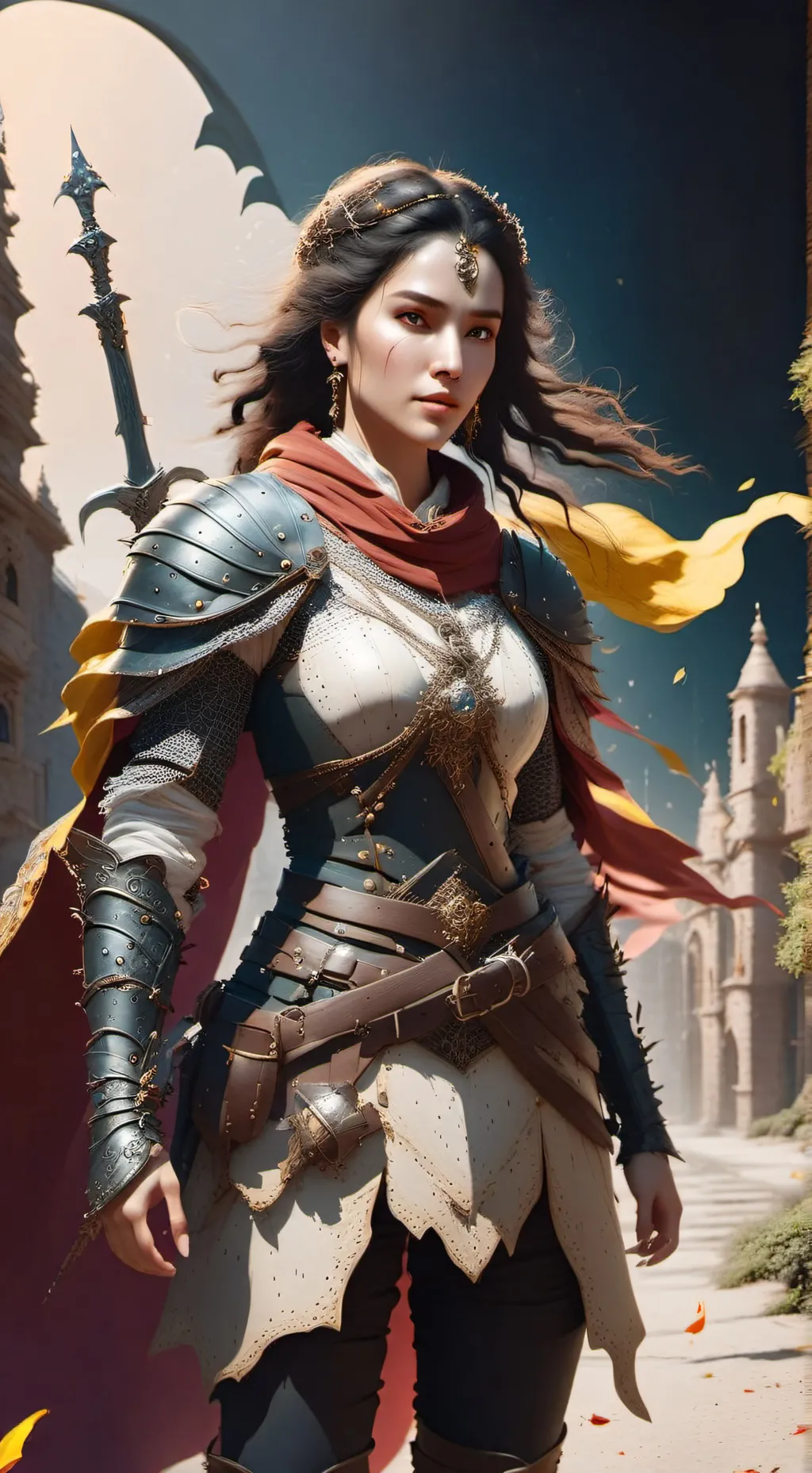 ai character: Captain Aria background