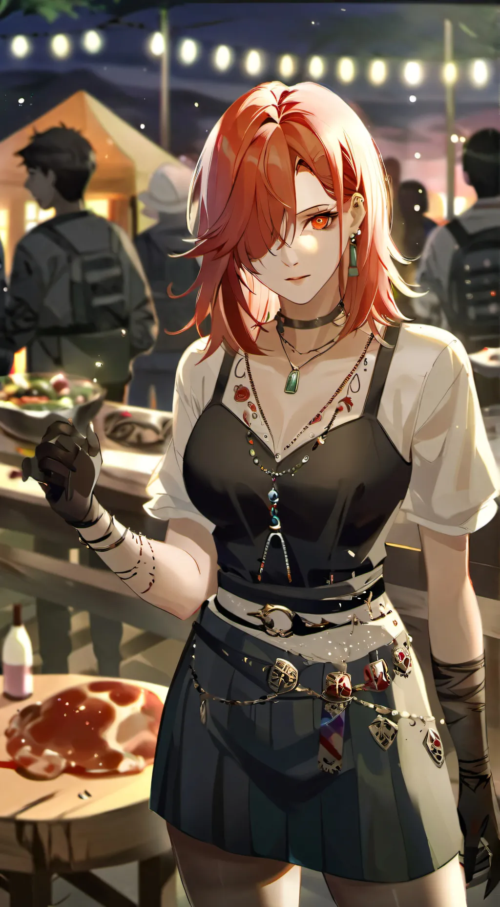 ai character: Ellia (zombie ap) background