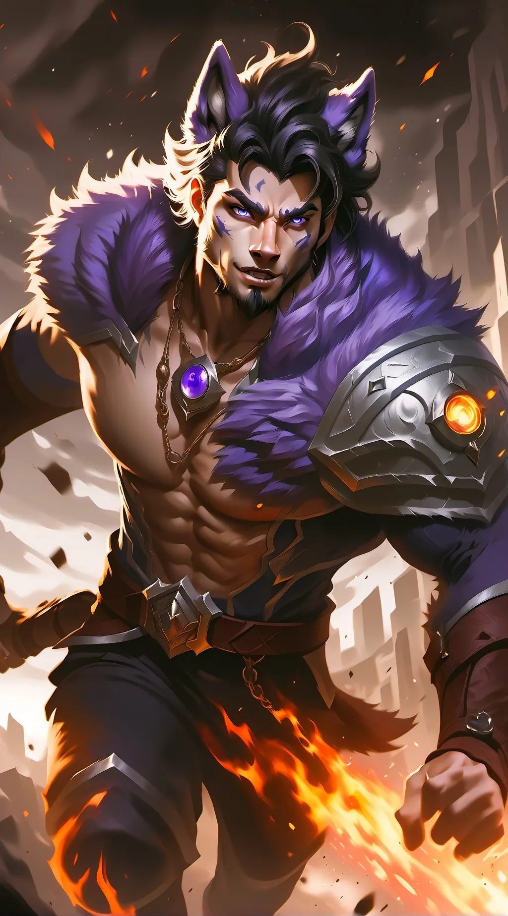 ai character: Carlos  background