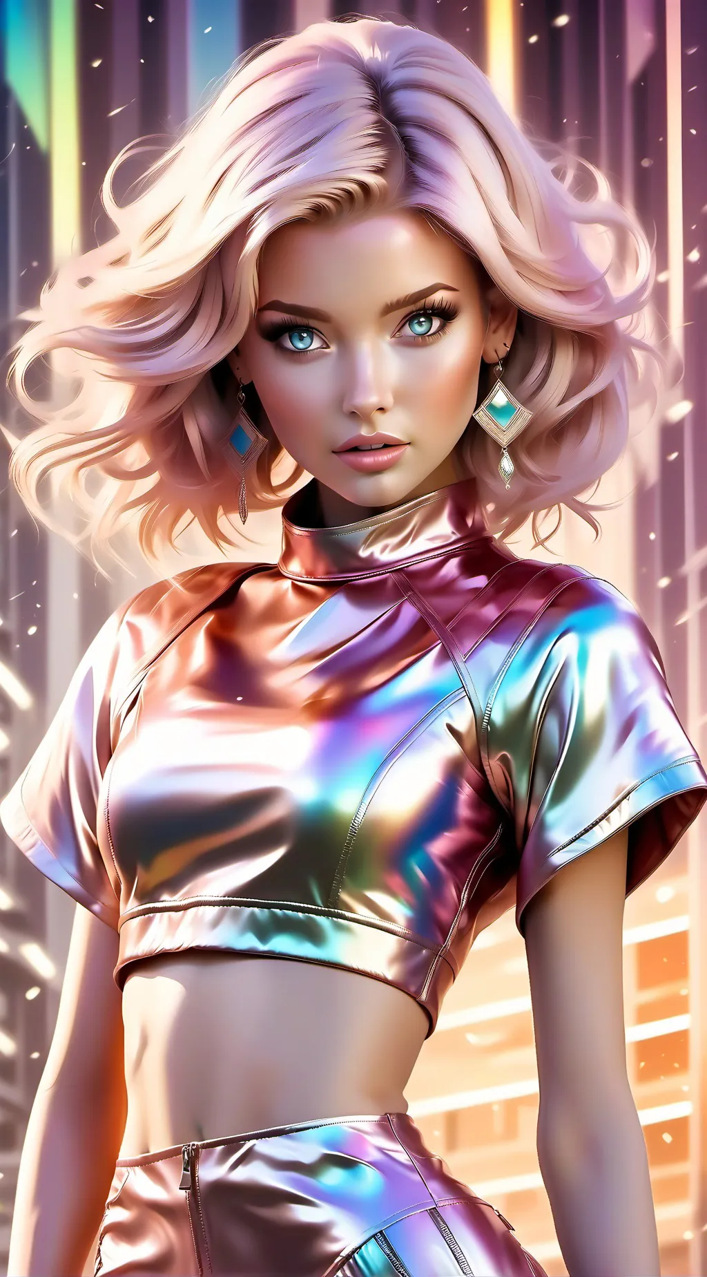 ai character: lia  background