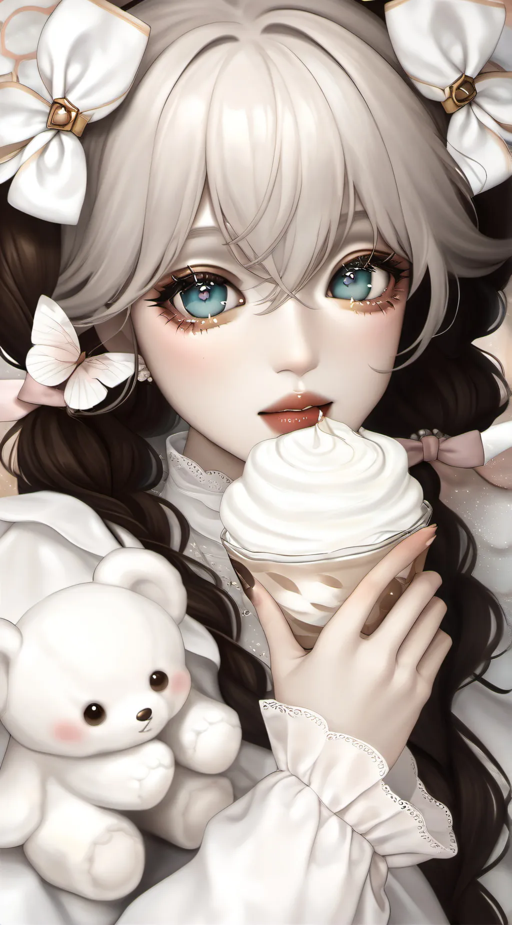 ai character: MIKA  background